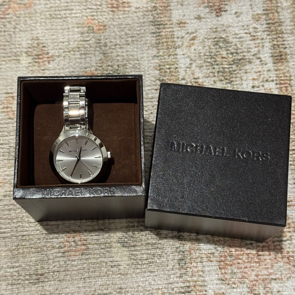 Michael Kors Silver Tone Women’s Watch
